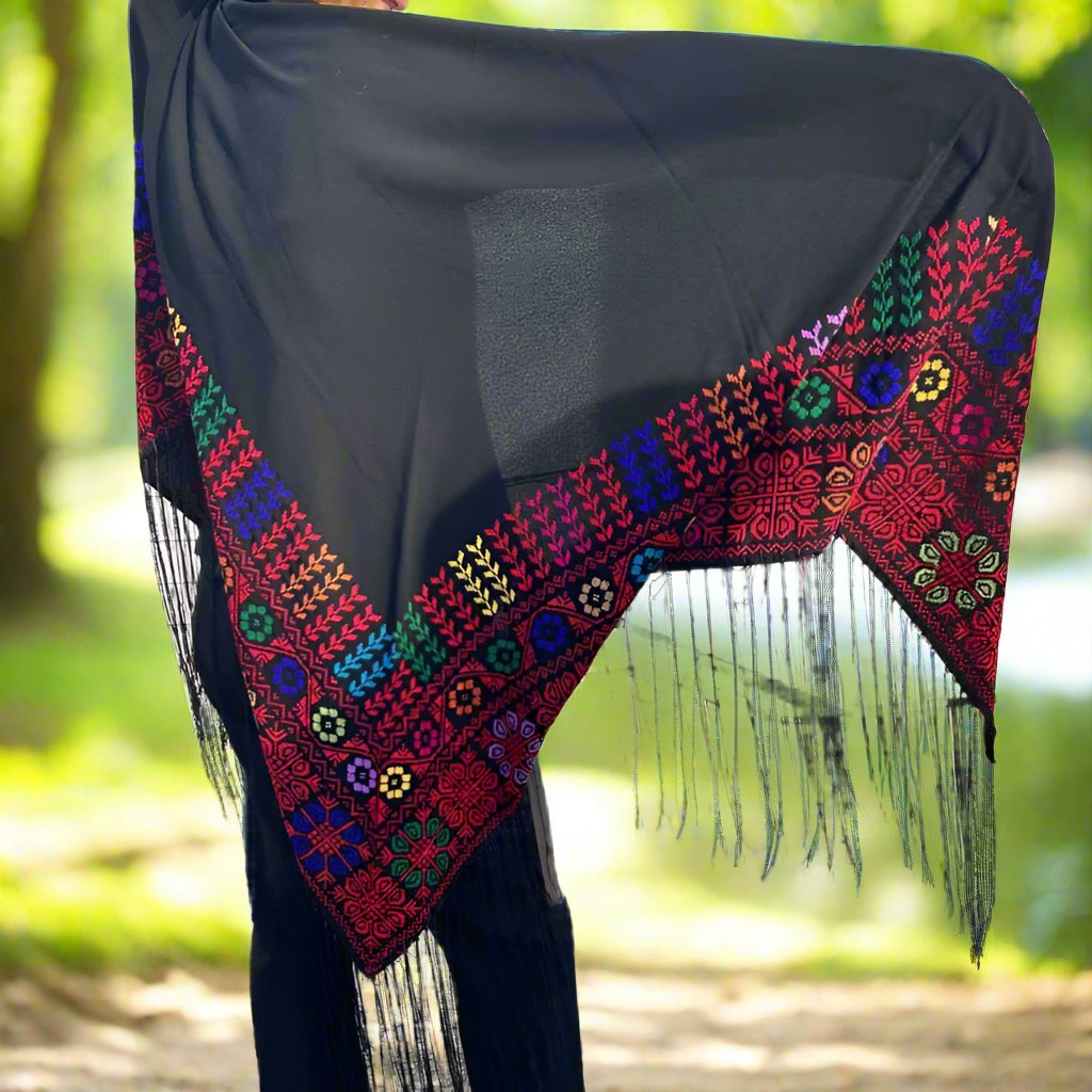 Palestinian on sale Embroidered scarf