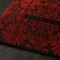Palestine Black & Red Tatreez Tissue Box Cover