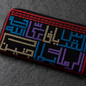 Colorful Arabic Calligraphy Embroidered Zip Wallet