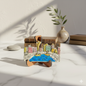 Gaza Port Plaster Décor – Handcrafted Colorful Design | Unique Souvenir