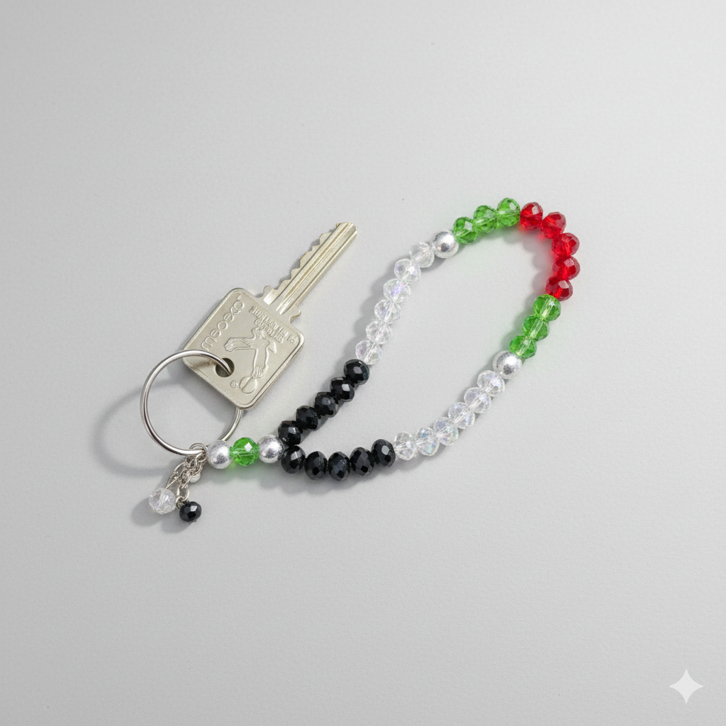 Prayer Beads in the Colors of the Palestinian Flag: A Tribute to Faith and Identity