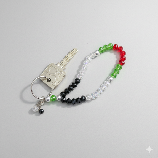 Prayer Beads in the Colors of the Palestinian Flag: A Tribute to Faith and Identity