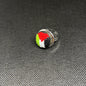 Round Silver Tatreez Palestine Flag Ring