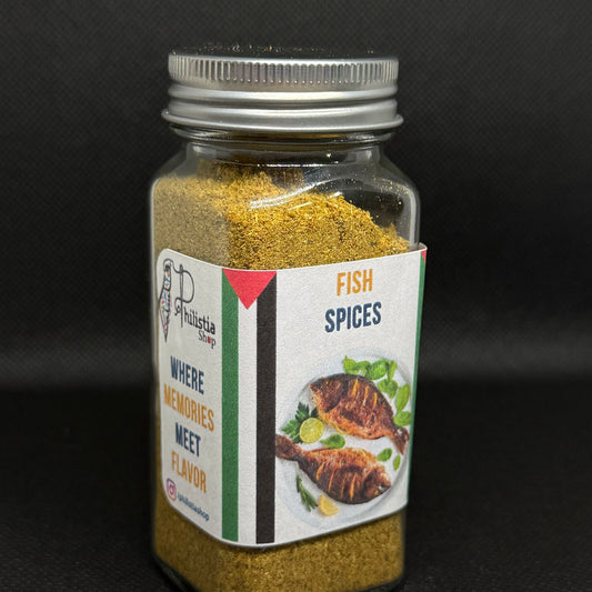Palestinian Fish & Seafood Spice – 50g | 100% Natural | No Preservatives