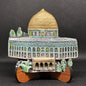 Handmade Dome of the Rock Souvenir – Plaster Sculpture | القدس | Unique Palestinian Decor